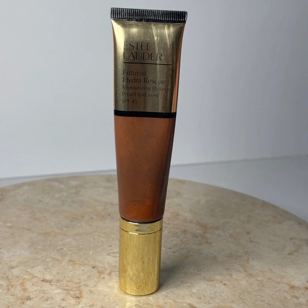 Estee Lauder Futurist Hydra Rescue Foundation 1.2oz 7N2‎ Rich Amber SPF 45